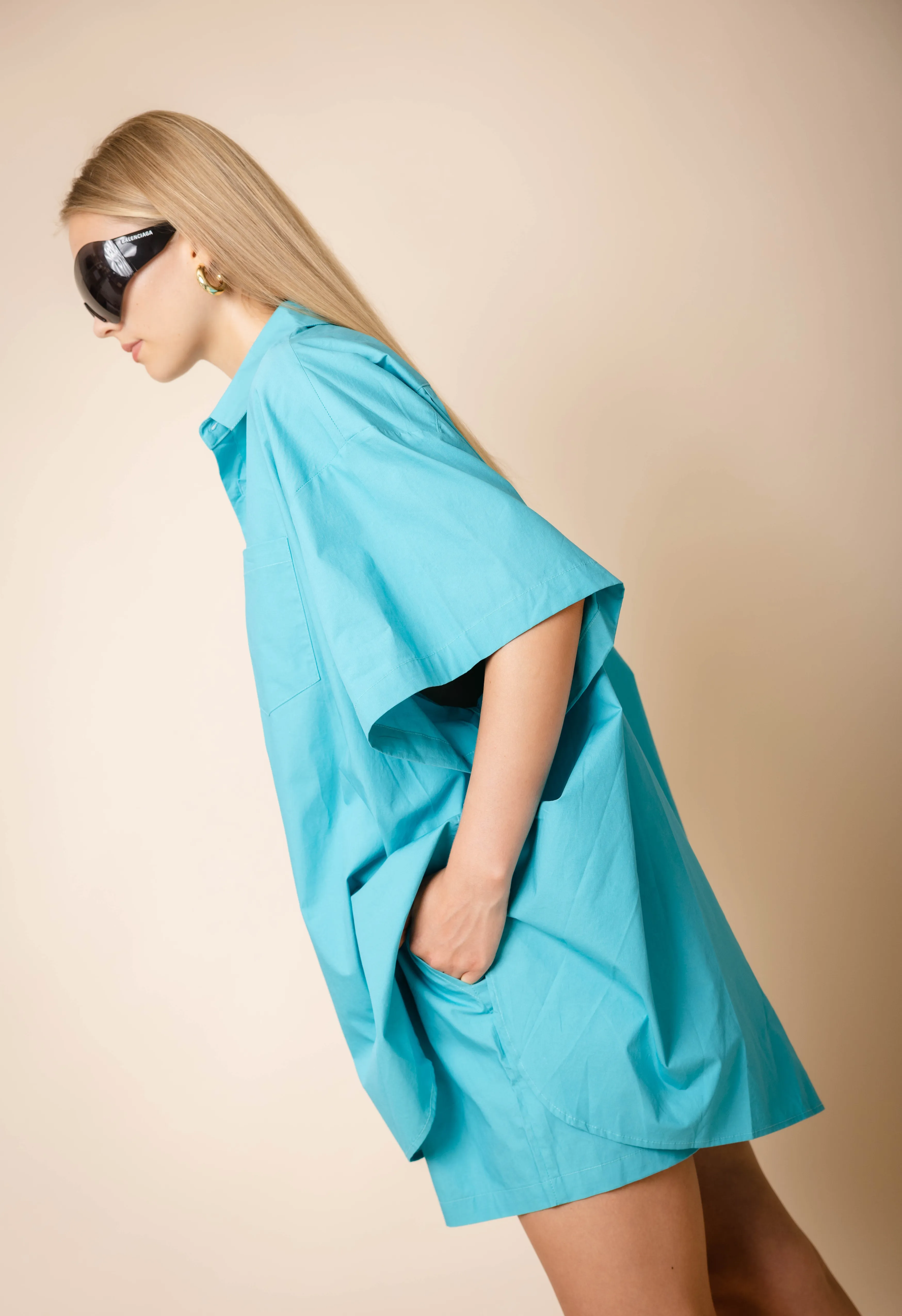 Sadie Shirt In Teal