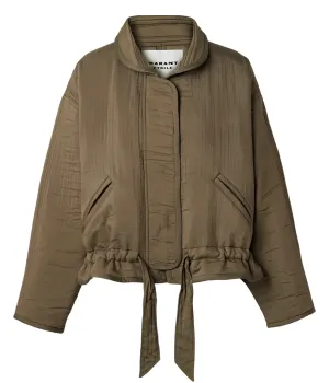 Salane Jacket in Khaki