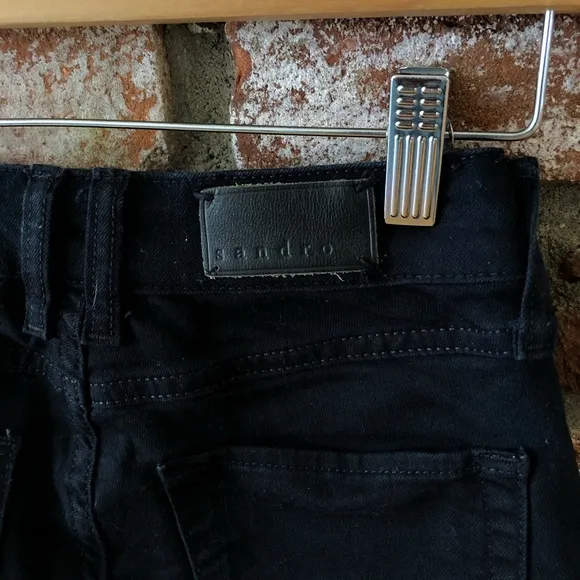 Sandro Moto Style Skinny Jeans