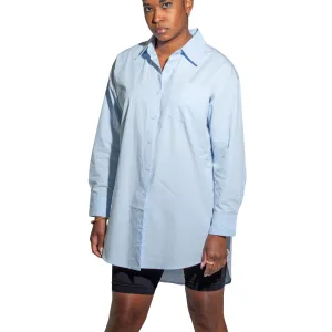Santos Oversized Poplin Button Down Shirt