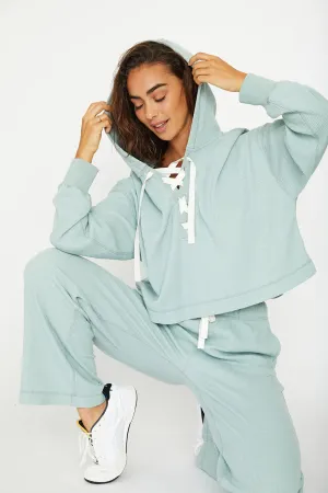 Shana Thermal Hoodie - Mint