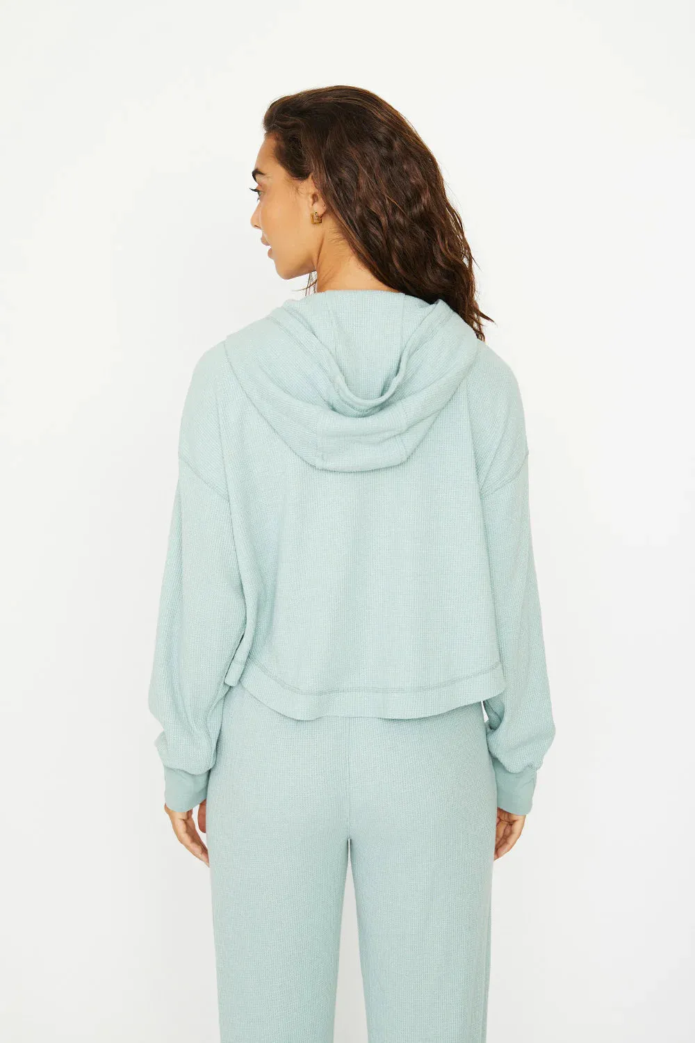 Shana Thermal Hoodie - Mint