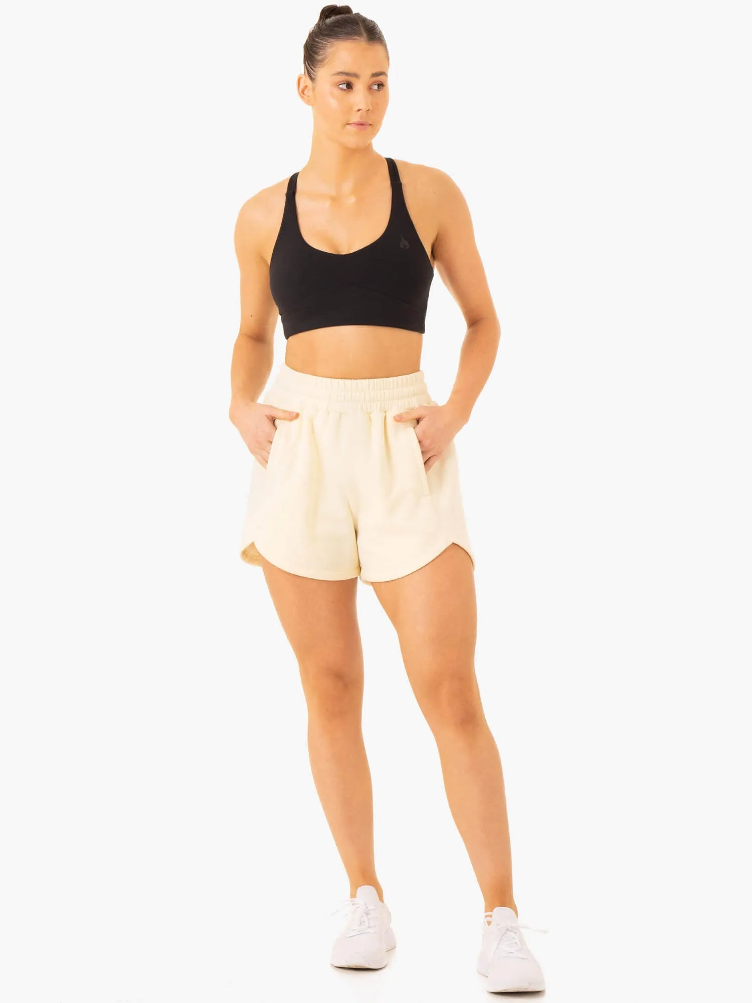 Sideline Track Shorts - Butter