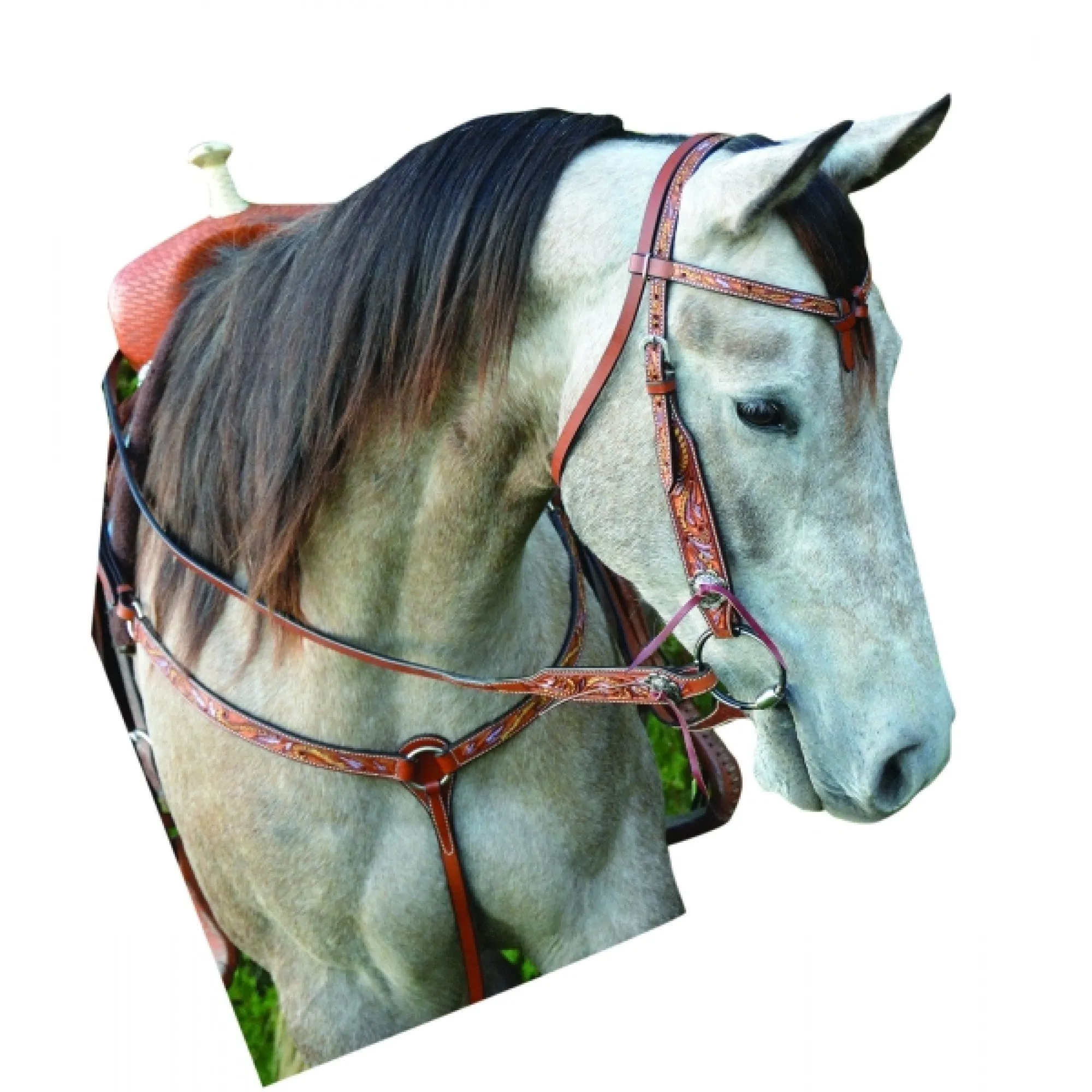 SIERRA Blue Feather Breastcollar