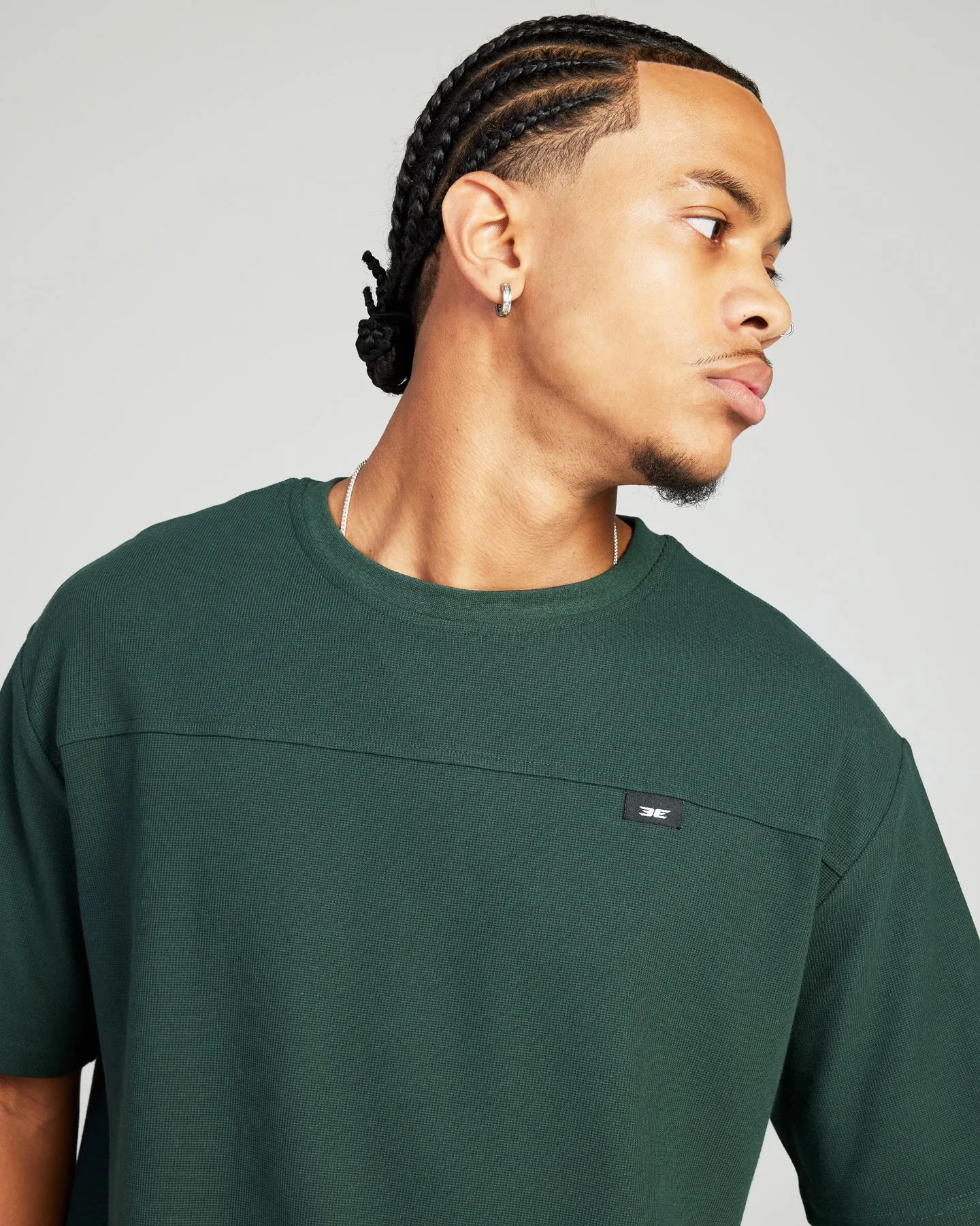Signal Waffle Tee - Pine