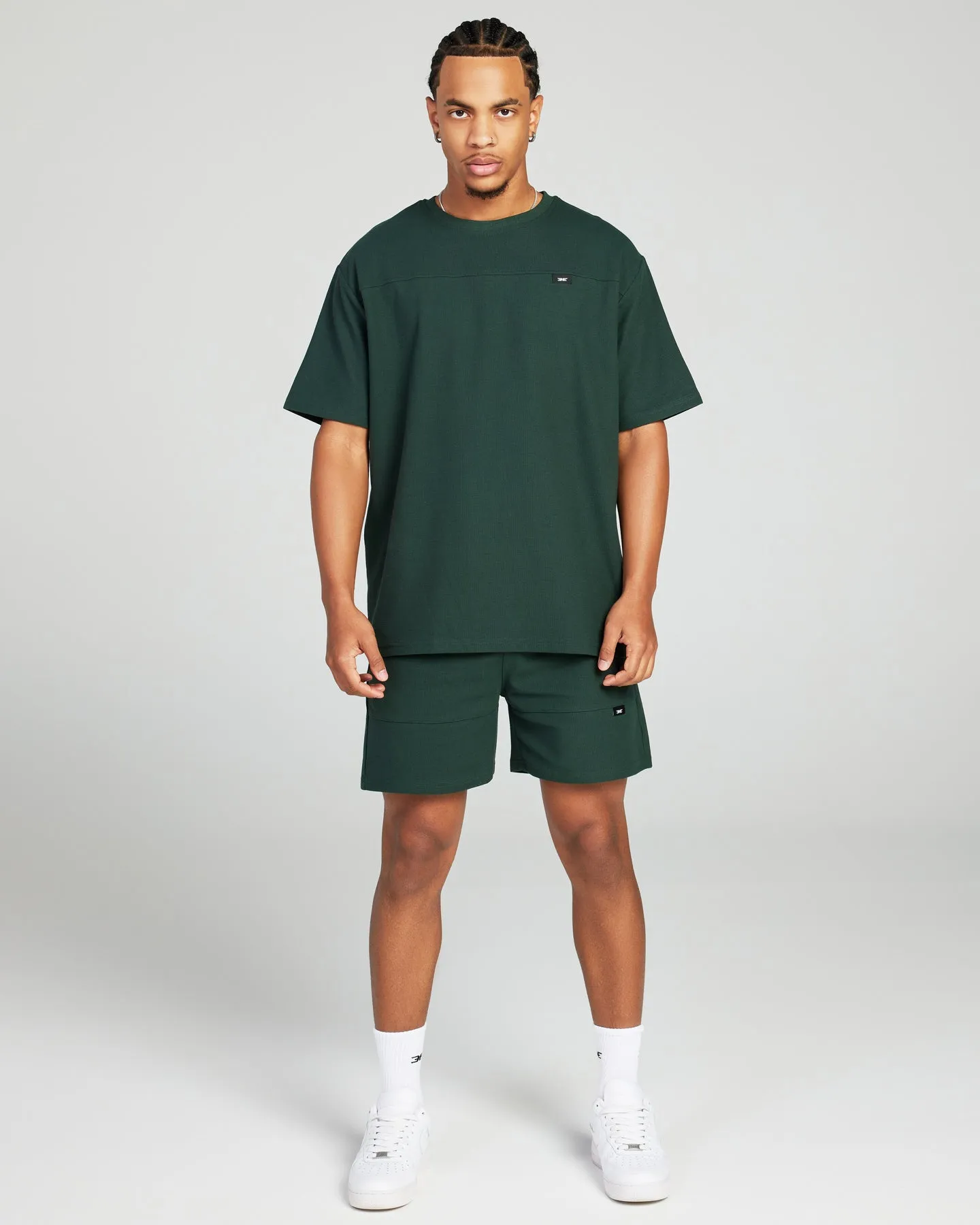 Signal Waffle Tee - Pine