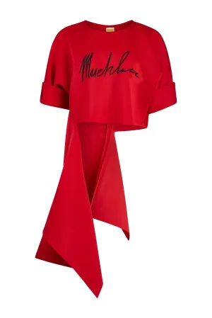 Signature Slashed Sweatshirt