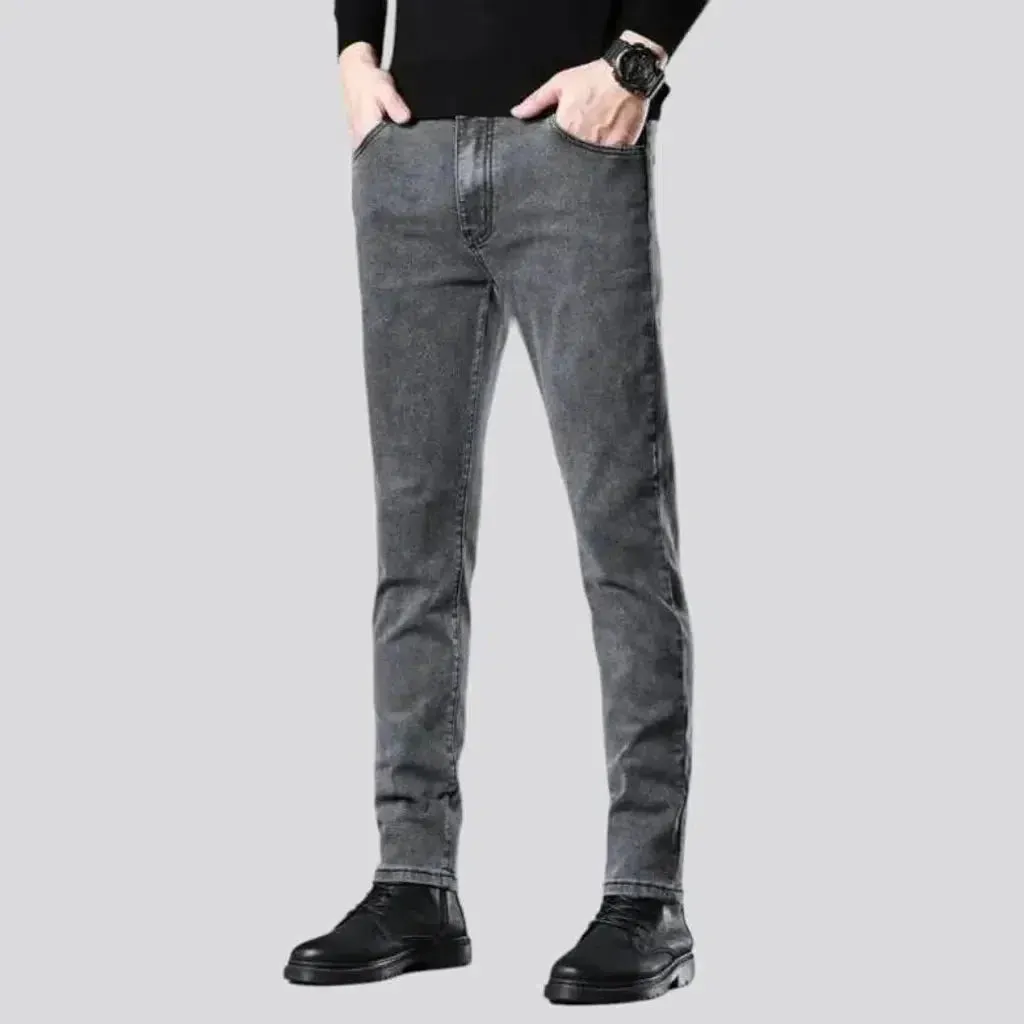 Skinny men's vintage jeans