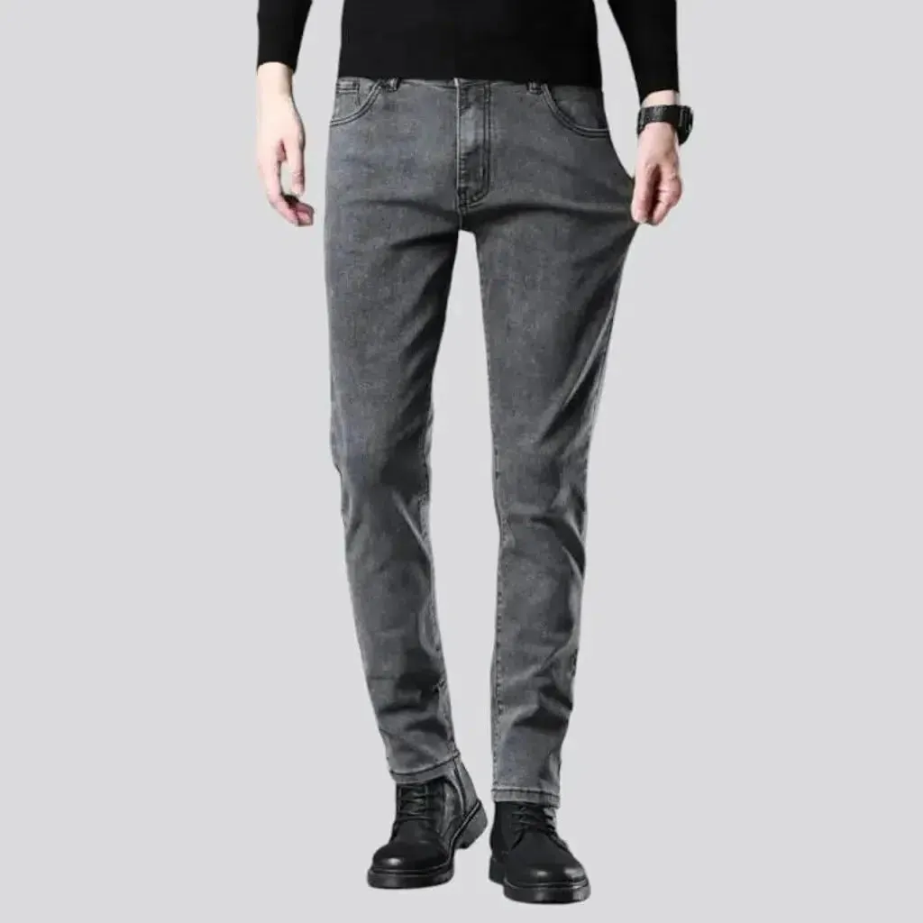 Skinny men's vintage jeans