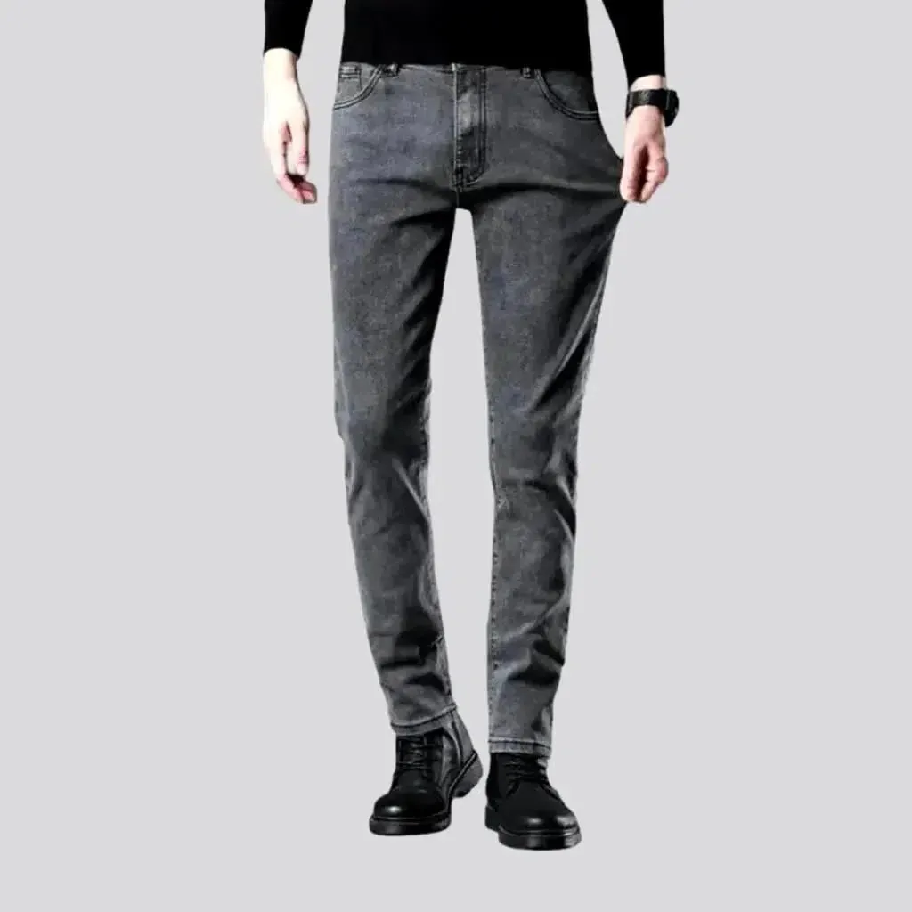 Skinny men's vintage jeans