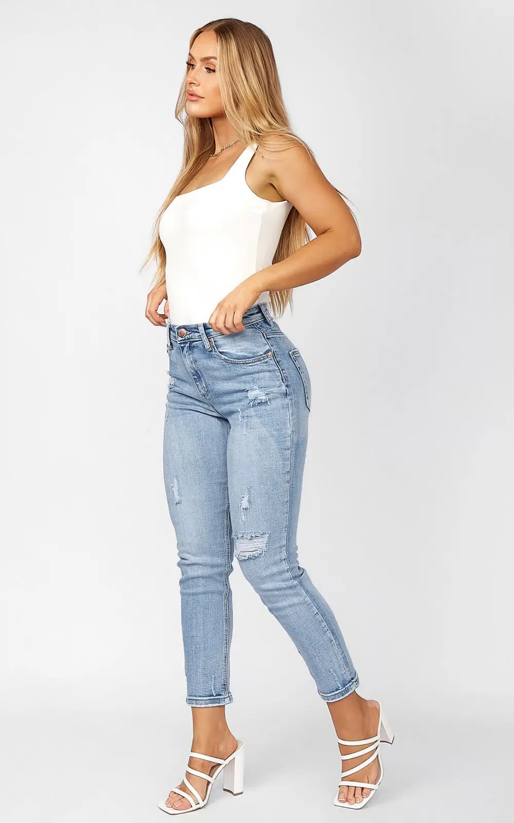 Slasher Jeans - Vintage Blue