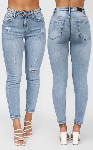 Slasher Jeans - Vintage Blue