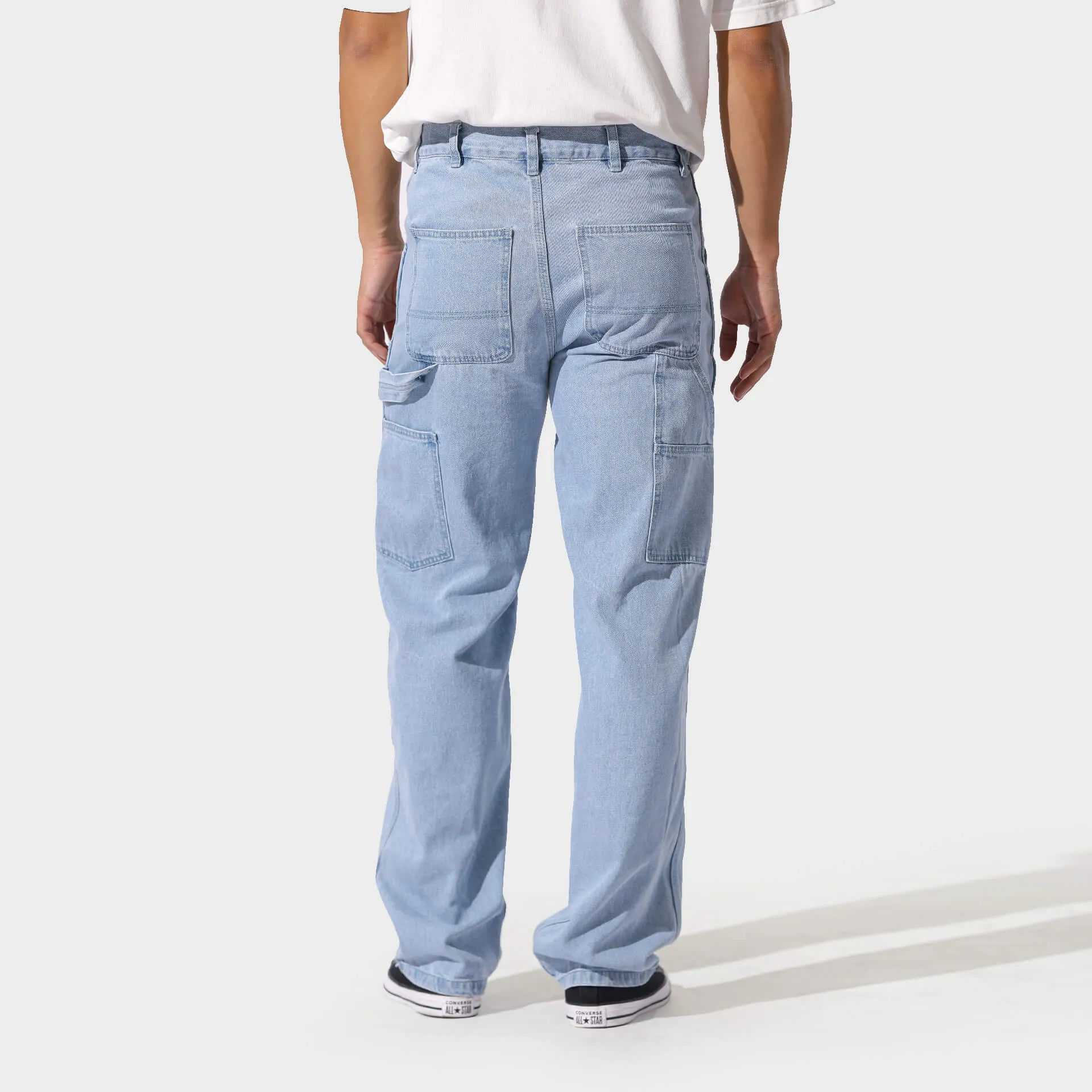 Sleek Denim Trousers