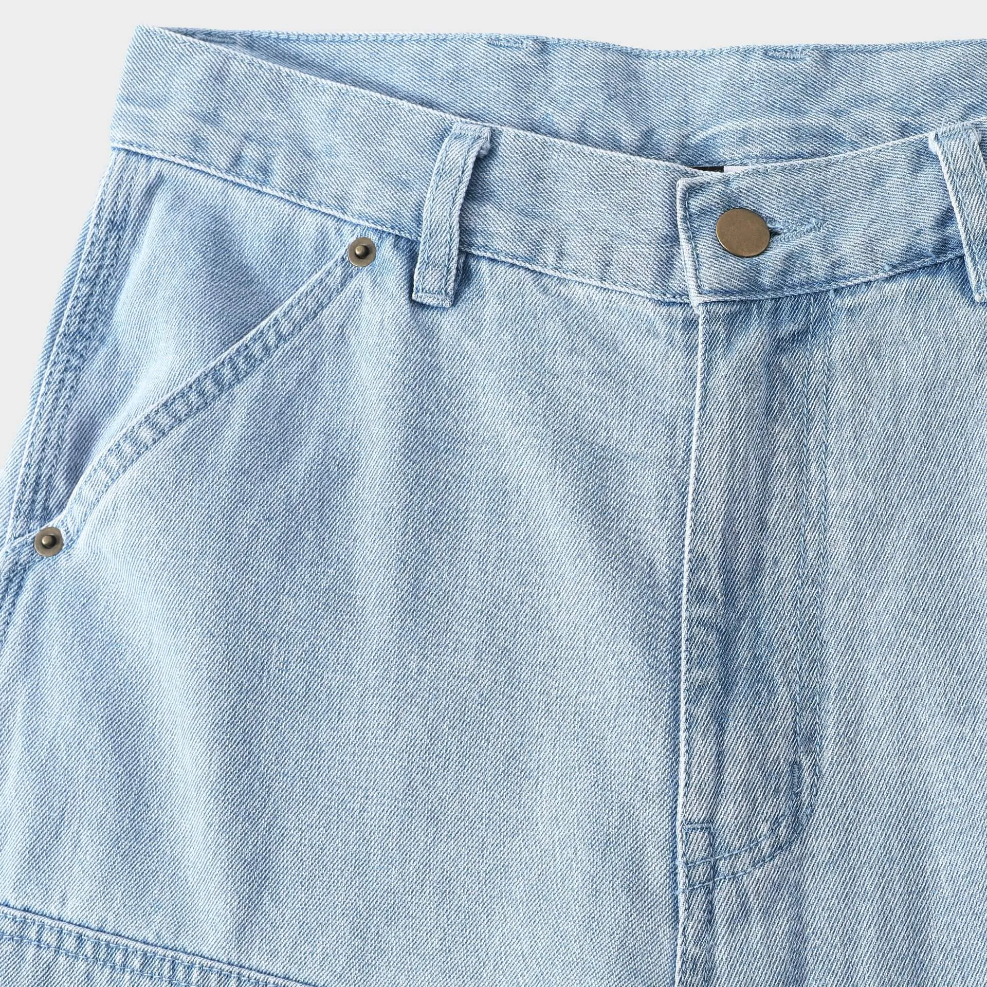 Sleek Denim Trousers