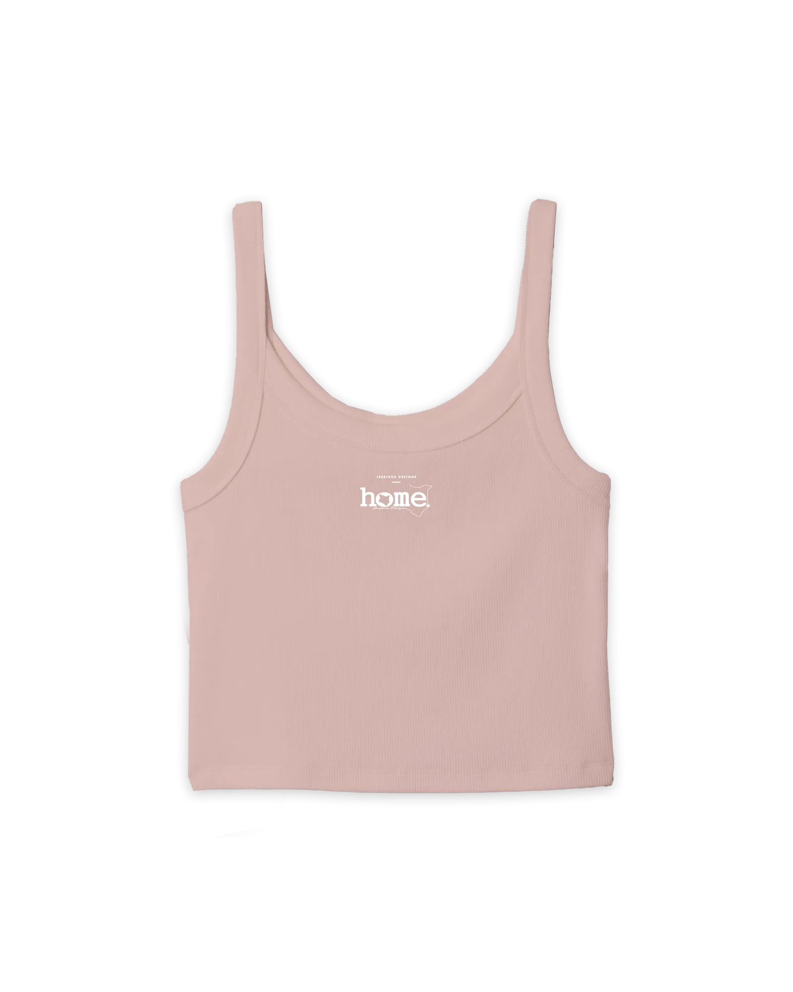 Slim Strap Vest Top - Peach