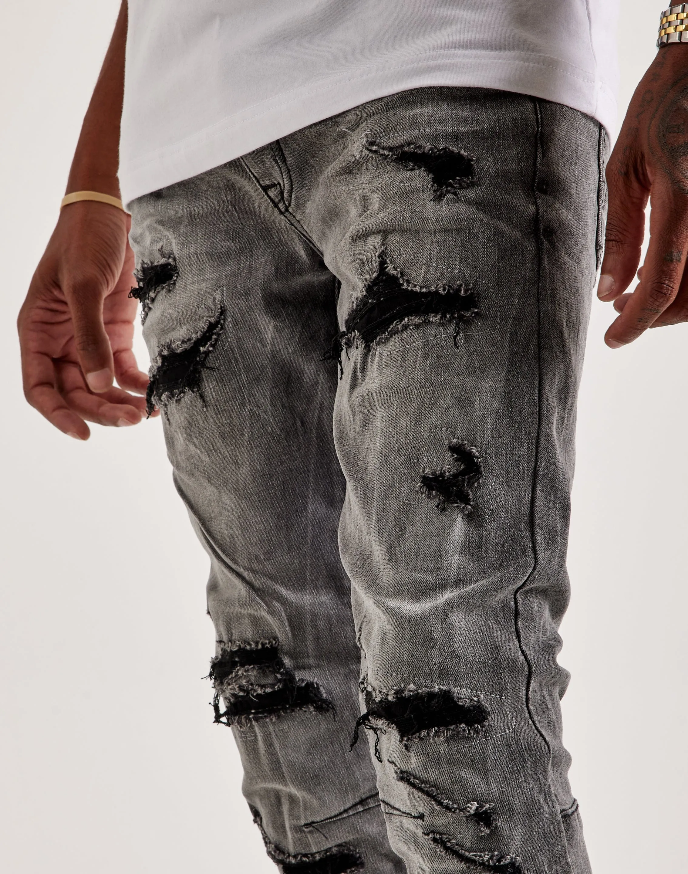Smoke Rise Slim Lightening Jeans