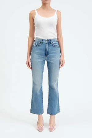 Soho High Rise Ankle Flare Jeans In All Mine Vintage