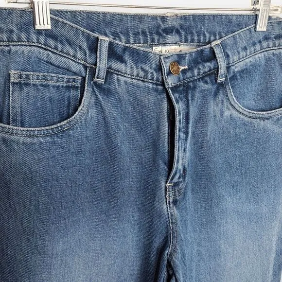 Spiegel Vintage 90s Beaded Flare Jeans size 10