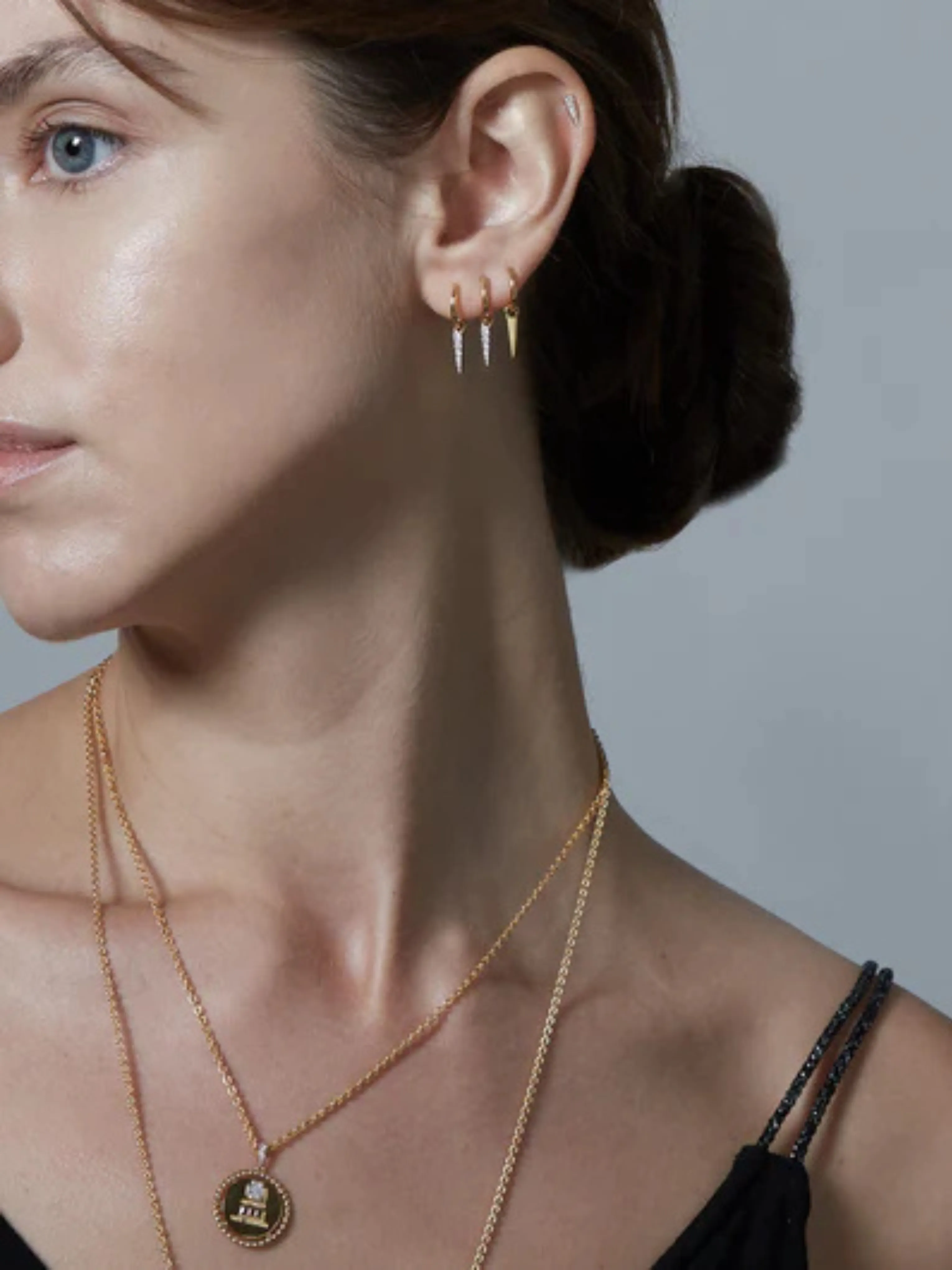 Spike Hoop Earrings