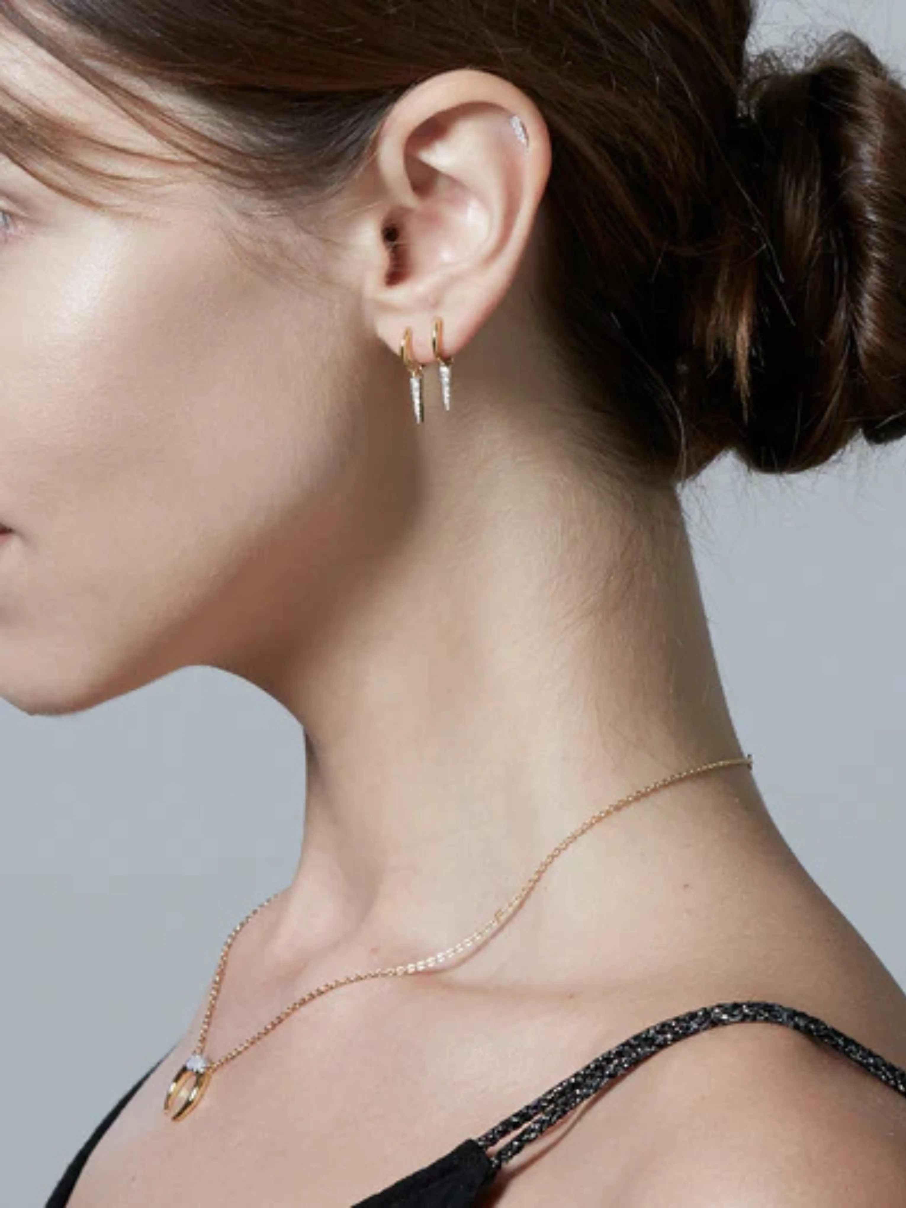 Spike Hoop Earrings