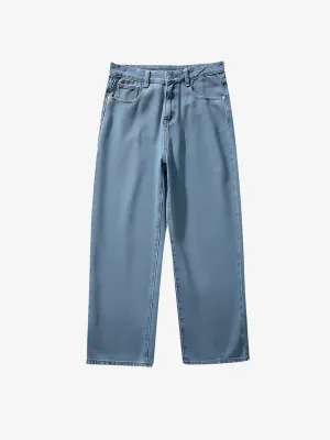 STRAIGHT BASIC WASH JEANS