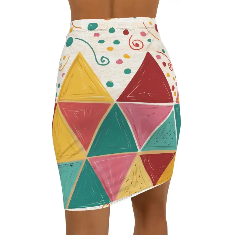 Stretch Tastic Cozy Comfort Mini Skirt