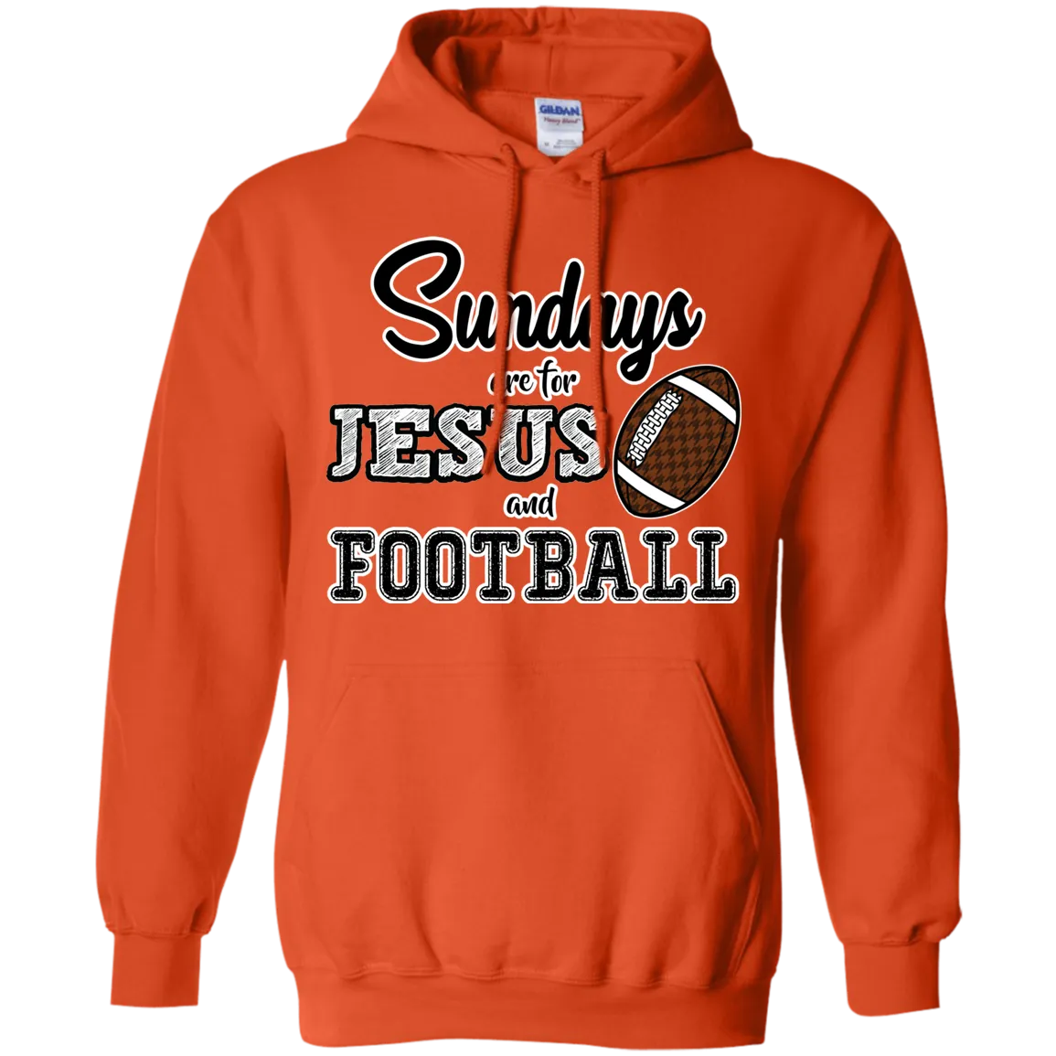 Sundays are for Jesus and Football Hoodie