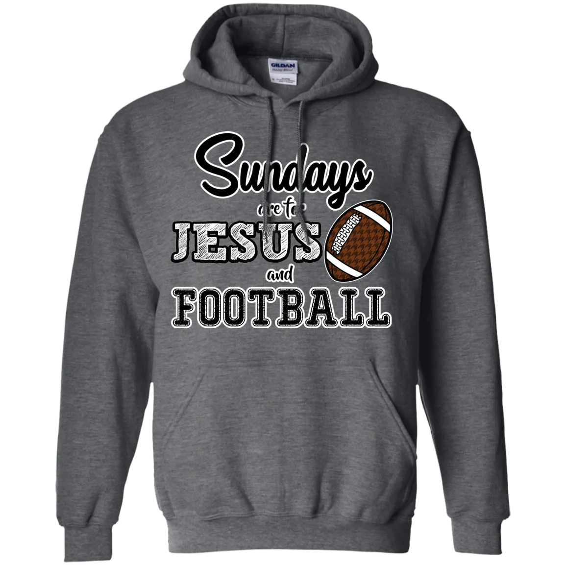 Sundays are for Jesus and Football Hoodie