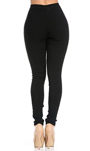 Super High Waisted Skinny Jeans