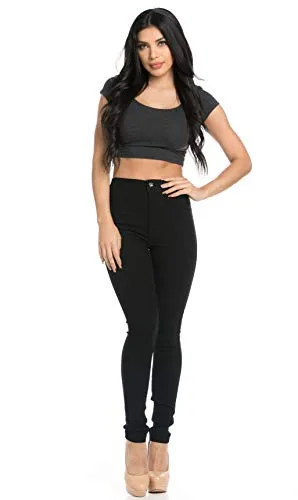 Super High Waisted Skinny Jeans