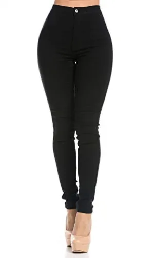 Super High Waisted Skinny Jeans