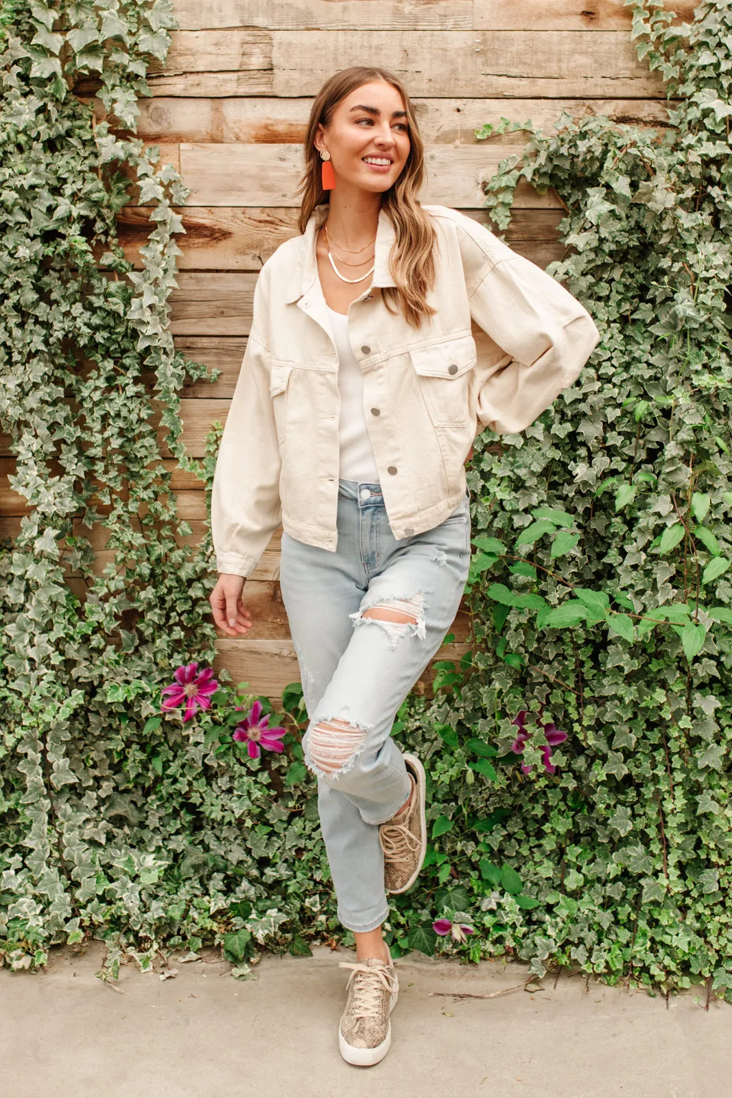 Take the Train Denim Jacket