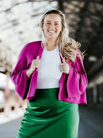 Tallulah Cardi - Fuchsia