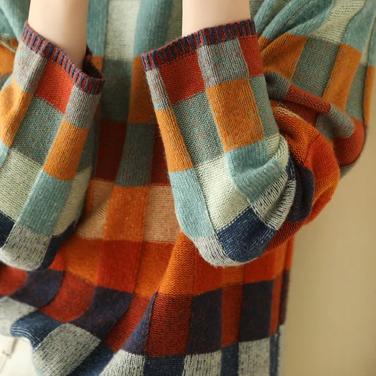 Tallulah - Cozy Geometric Sweater