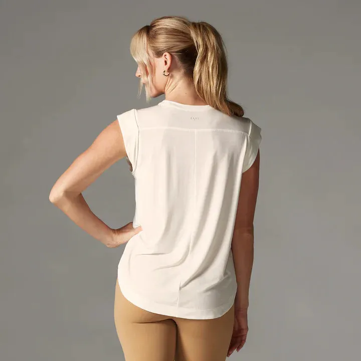 Tavi Cap Sleeve Muscle Tee