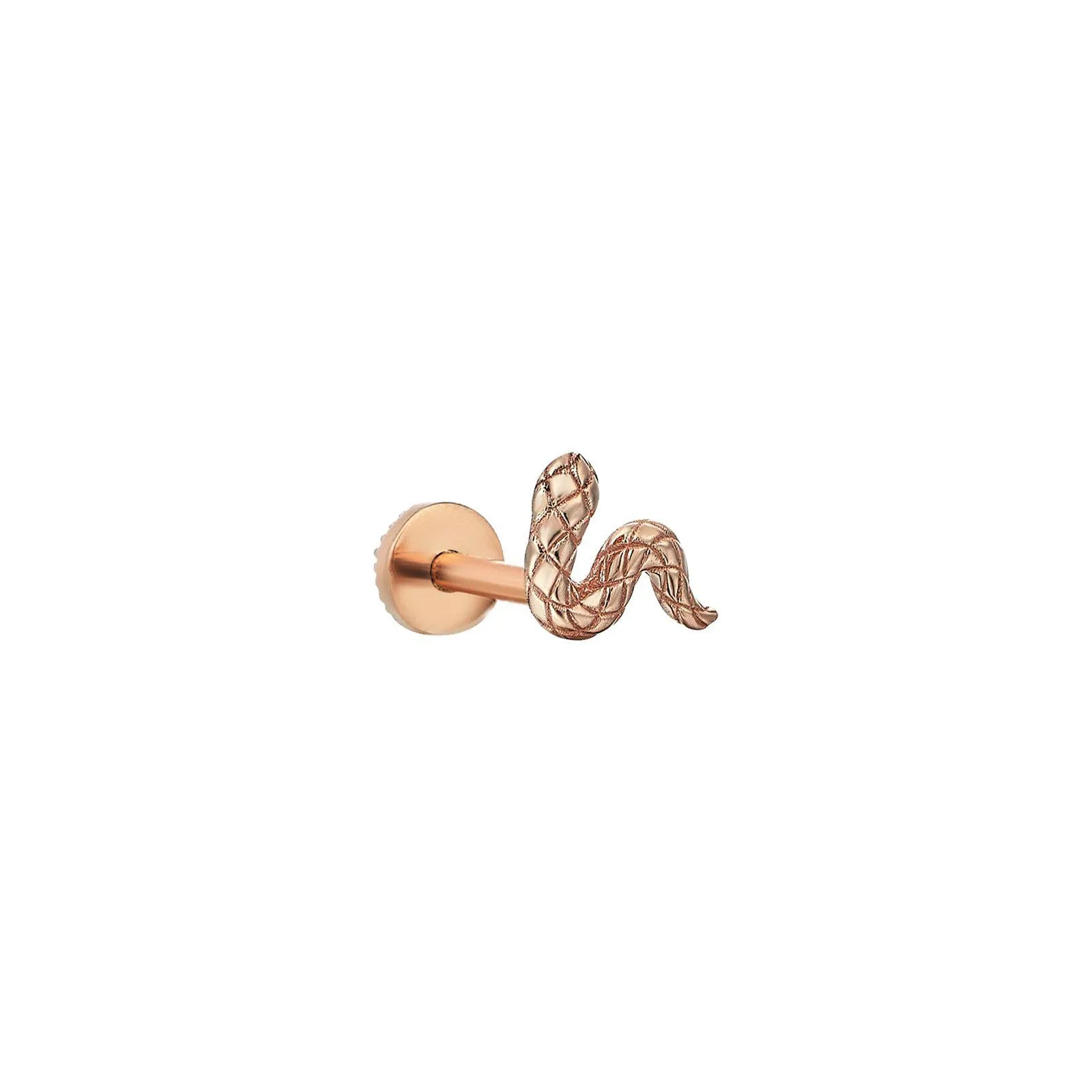 Textured Snake Piercing