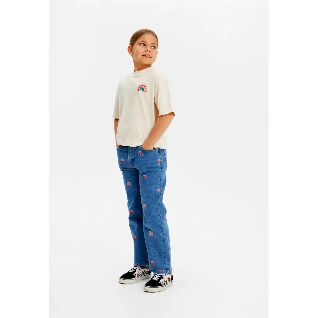 The New - Jutta Oversize Tee - White Swan