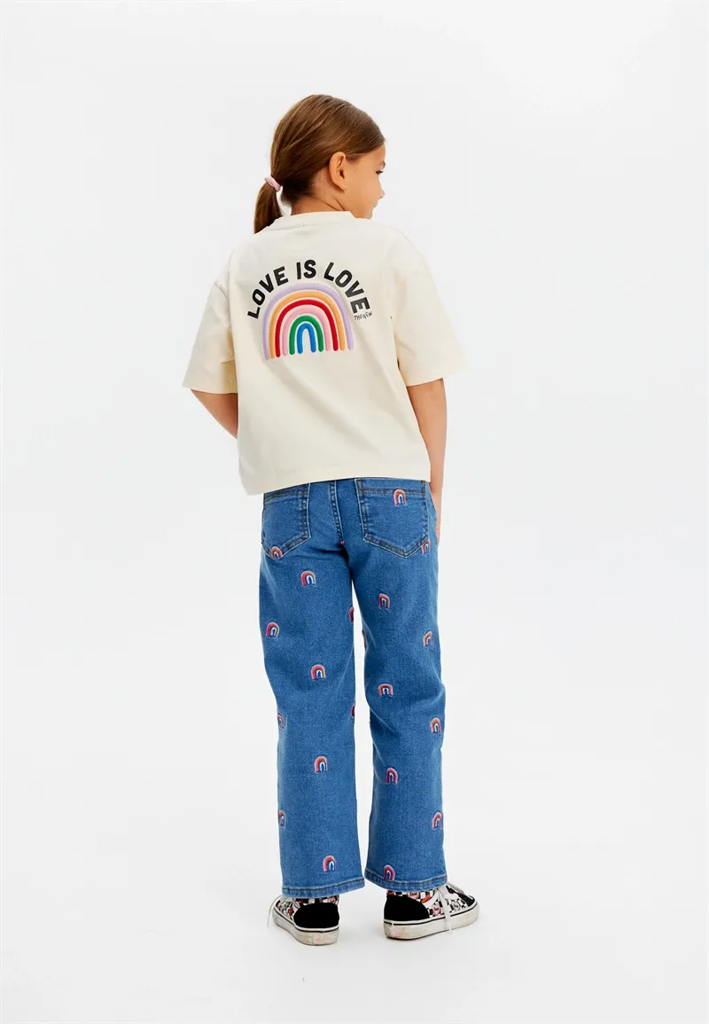 The New - Jutta Oversize Tee - White Swan