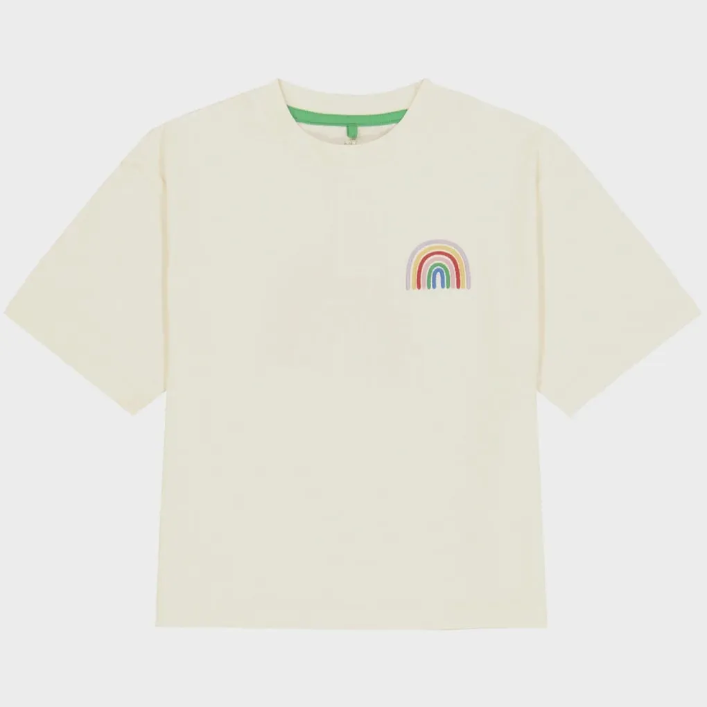 The New - Jutta Oversize Tee - White Swan