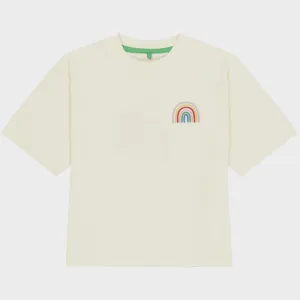 The New - Jutta Oversize Tee - White Swan