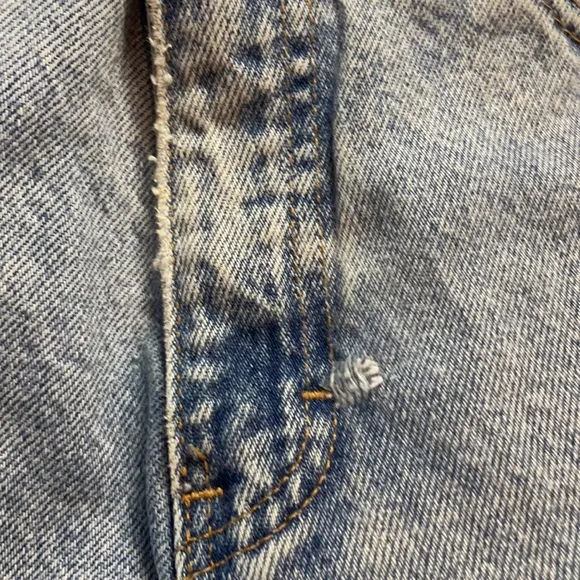 Tommy Hilfiger womens jeans size 6P distressed flare high waisted vintage