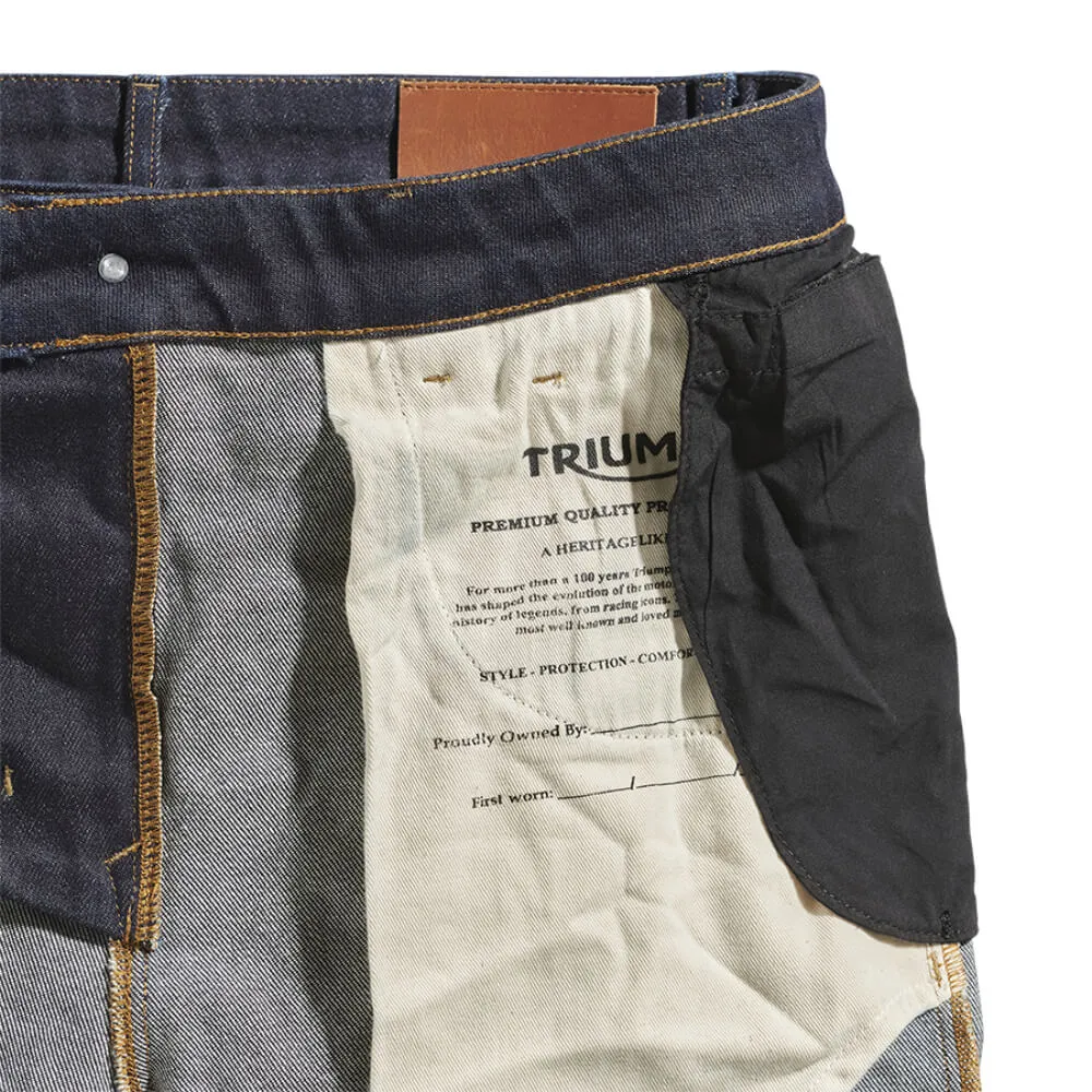 Triumph Brando Raw Jeans Regular Indigo