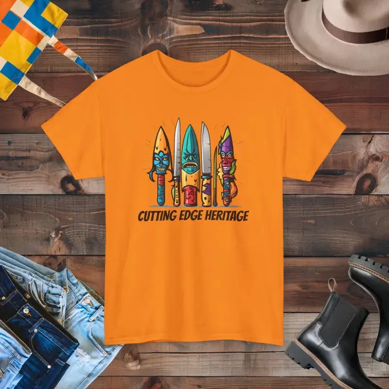 Unisex Deluxe t Shirt Scary Knives Bold Statement