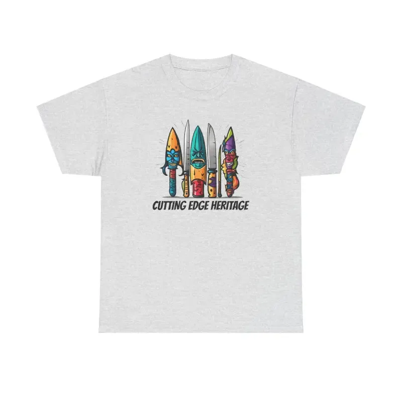 Unisex Deluxe t Shirt Scary Knives Bold Statement