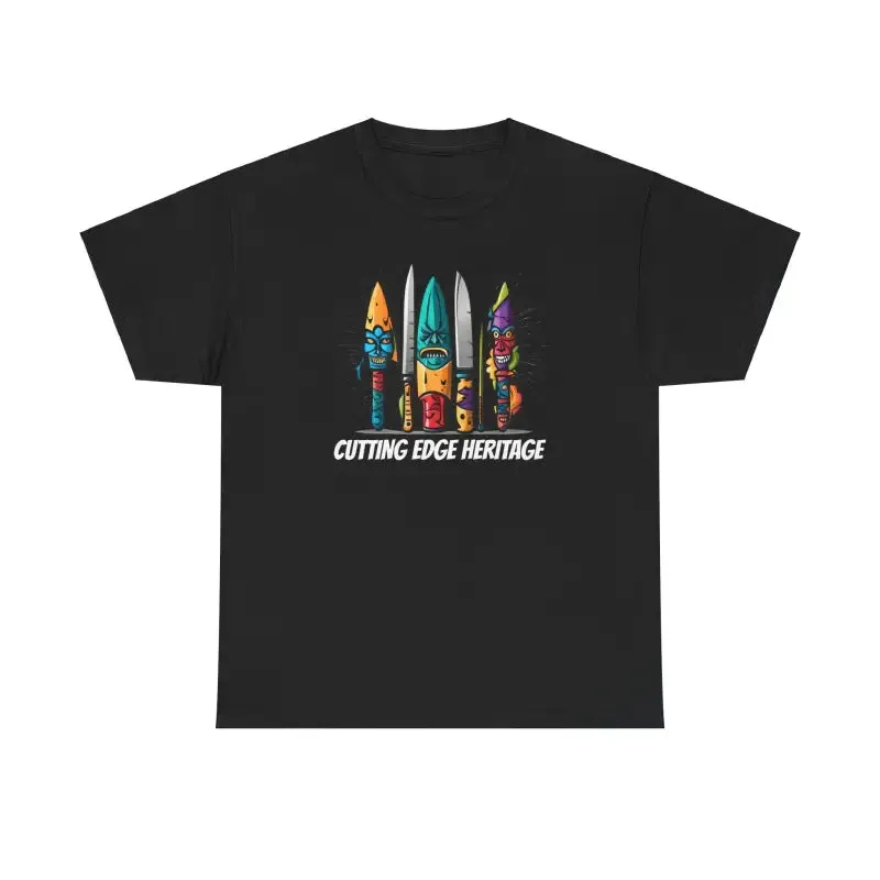 Unisex Deluxe t Shirt Scary Knives Bold Statement