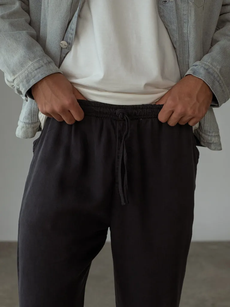 UNISEX SUMMER TROUSER - BLACK