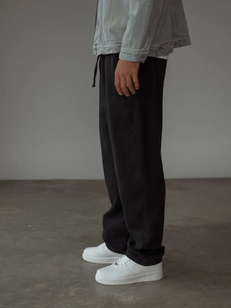 UNISEX SUMMER TROUSER - BLACK
