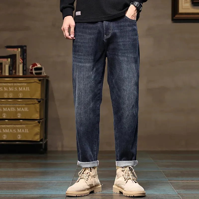 UrbanTrendz Herren Weite Harem-Jeans