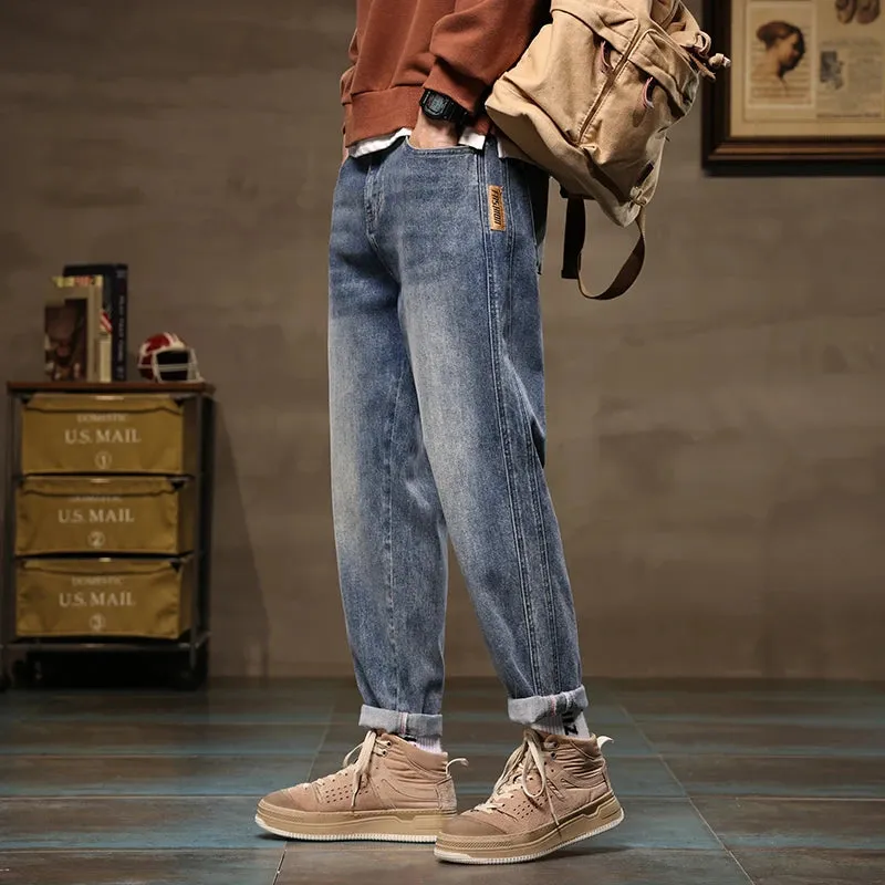 UrbanTrendz Herren Weite Harem-Jeans