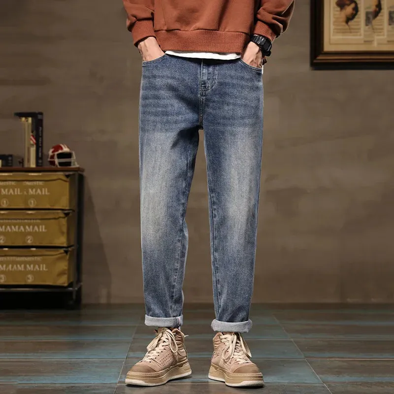 UrbanTrendz Herren Weite Harem-Jeans